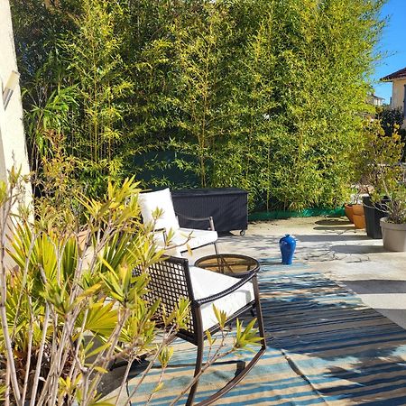 Studio Independant Avec Terrasse A Juan Les Pins Antibes Esterno foto